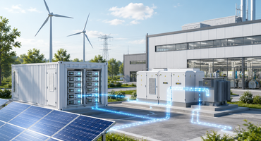 Microgrid для підприємства з локальною генерацією, BESS та автоматизованою системою керування