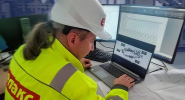 Фахівці ЕЛАКС під час розроблення системи автоматизації когенераційної установки